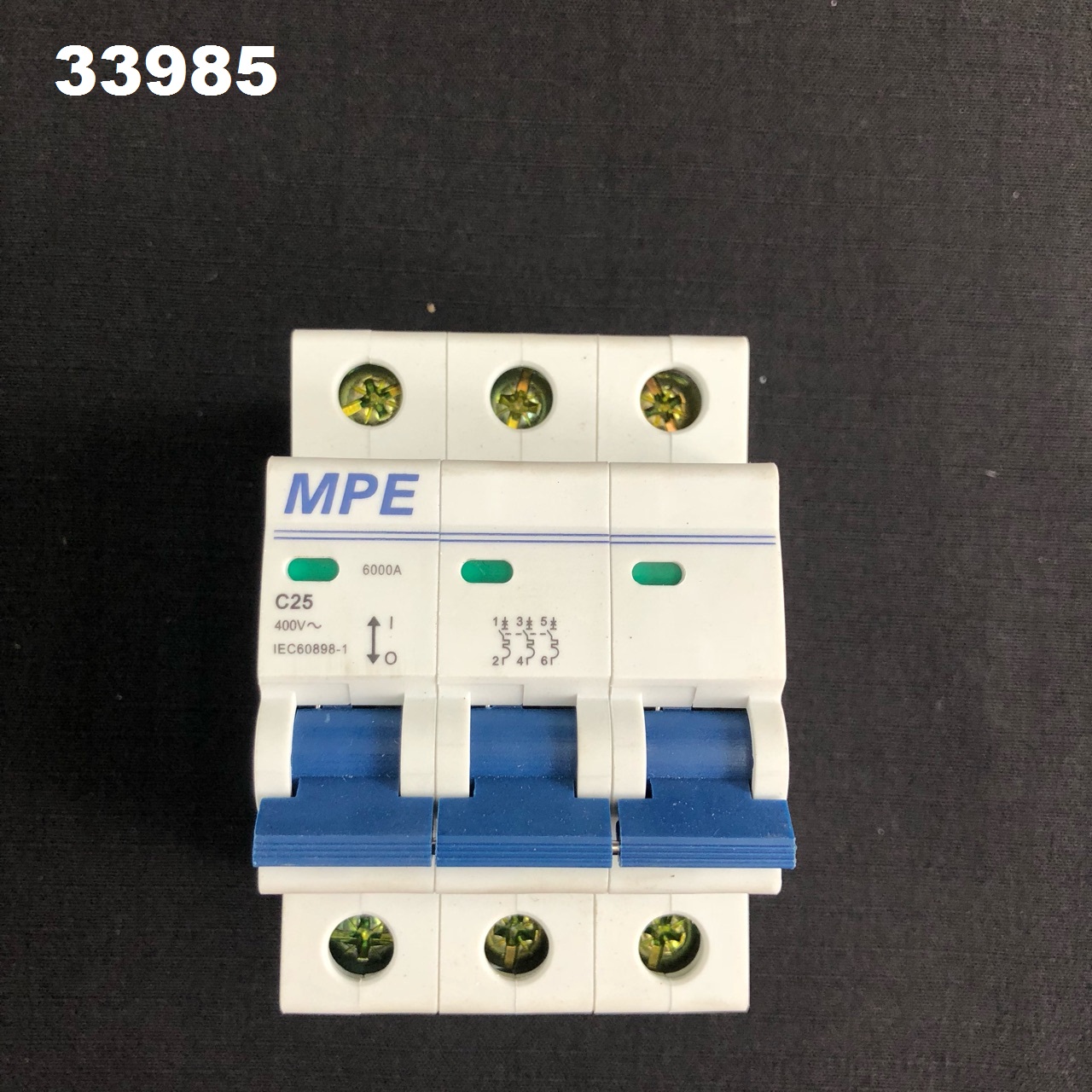 Cầu dao tự động MCB 3P 25A 6kA MPE MP6-C325