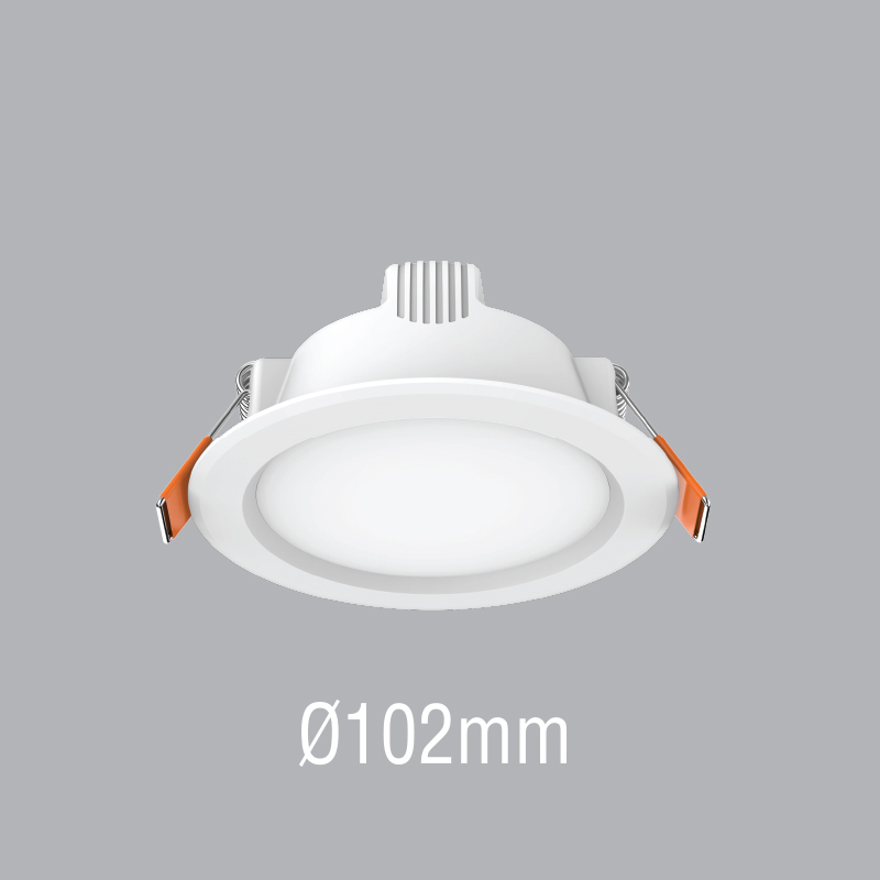 Đèn led downlight âm trần 6w mpe DLEL-6T, ánh sáng trắng, kích thước Ø102mm x 50mm