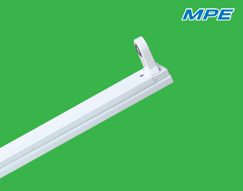 Máng đèn Batten Led Tube 20W MPE EMDK-120, dài 1.2m T8 cho bóng đơn